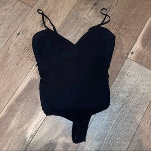 Black Bebe Bodysuit